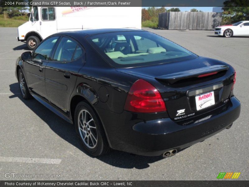 Black / Parchment/Dark Pewter 2004 Pontiac Grand Prix GTP Sedan