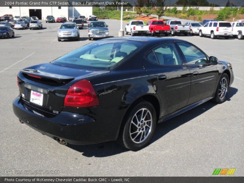 Black / Parchment/Dark Pewter 2004 Pontiac Grand Prix GTP Sedan