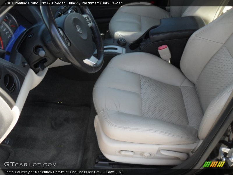 Black / Parchment/Dark Pewter 2004 Pontiac Grand Prix GTP Sedan