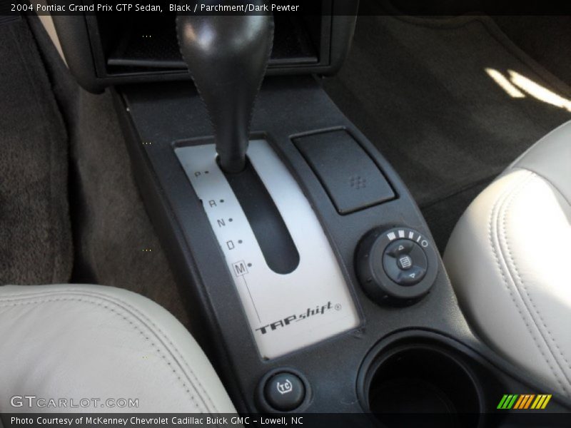 Black / Parchment/Dark Pewter 2004 Pontiac Grand Prix GTP Sedan