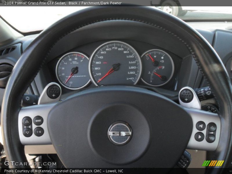 Black / Parchment/Dark Pewter 2004 Pontiac Grand Prix GTP Sedan