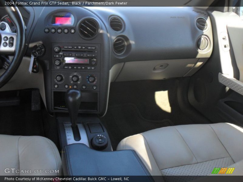 Black / Parchment/Dark Pewter 2004 Pontiac Grand Prix GTP Sedan