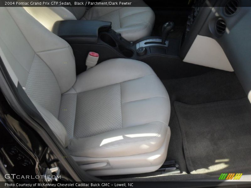 Black / Parchment/Dark Pewter 2004 Pontiac Grand Prix GTP Sedan