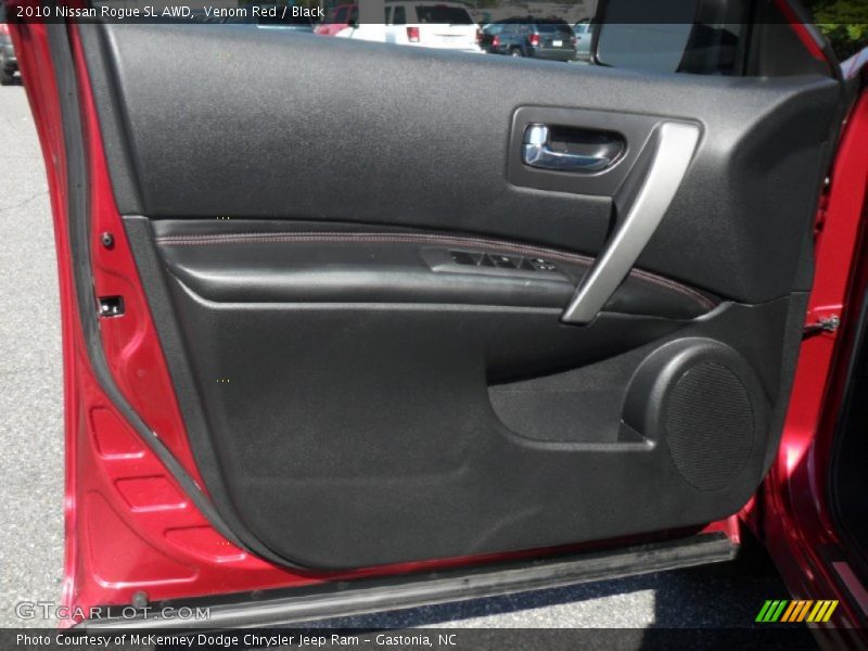Venom Red / Black 2010 Nissan Rogue SL AWD