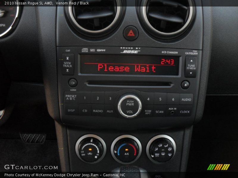 Venom Red / Black 2010 Nissan Rogue SL AWD