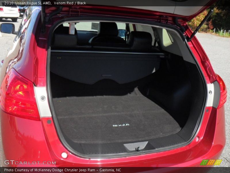 Venom Red / Black 2010 Nissan Rogue SL AWD