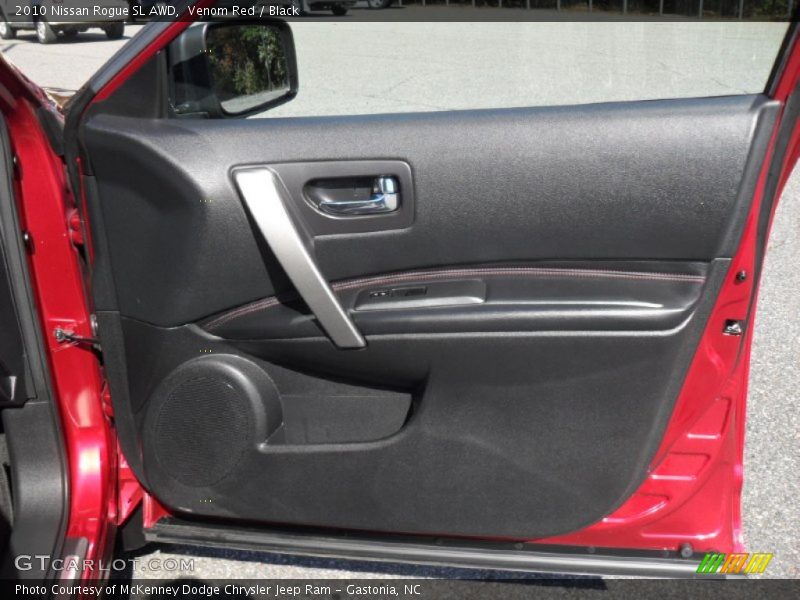 Venom Red / Black 2010 Nissan Rogue SL AWD