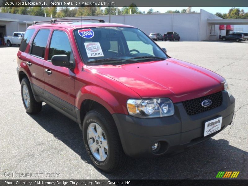 Redfire Metallic / Medium/Dark Flint 2006 Ford Escape XLT