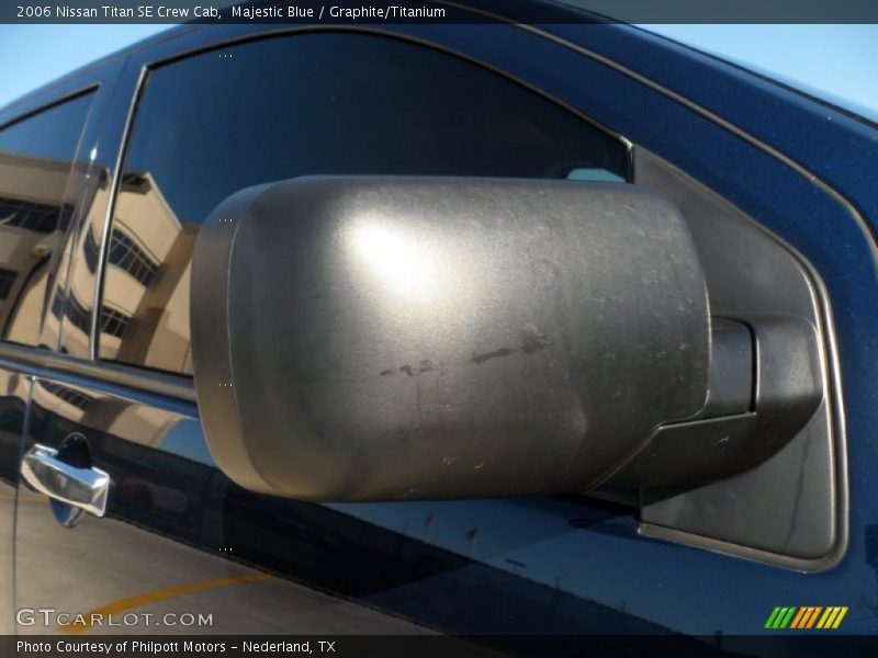 Majestic Blue / Graphite/Titanium 2006 Nissan Titan SE Crew Cab