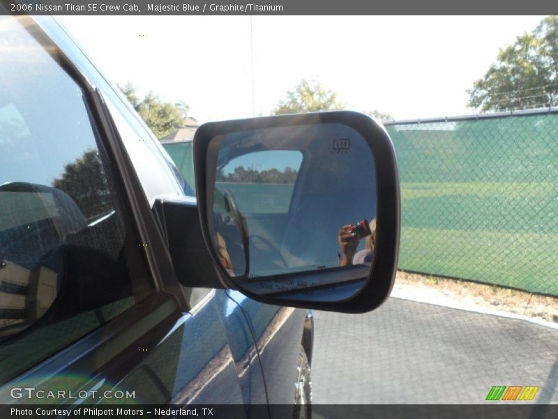 Majestic Blue / Graphite/Titanium 2006 Nissan Titan SE Crew Cab