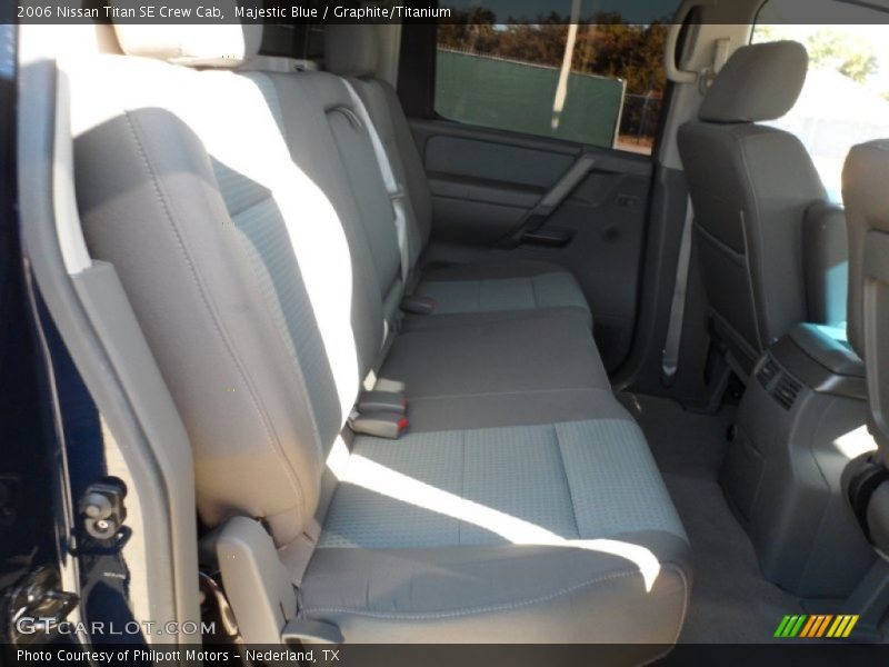 Majestic Blue / Graphite/Titanium 2006 Nissan Titan SE Crew Cab