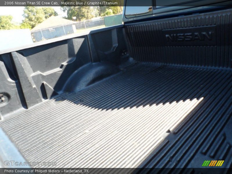 Majestic Blue / Graphite/Titanium 2006 Nissan Titan SE Crew Cab
