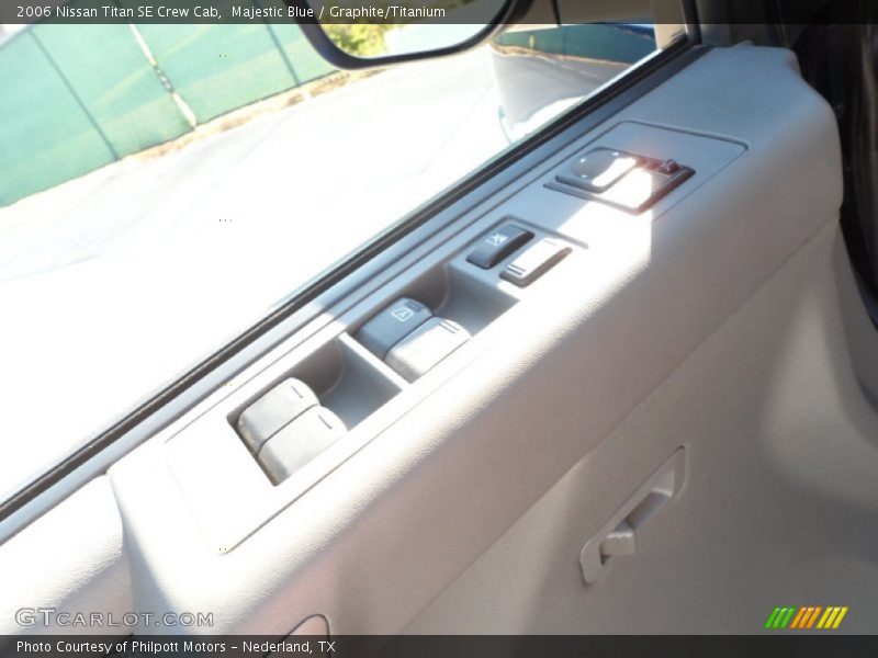 Majestic Blue / Graphite/Titanium 2006 Nissan Titan SE Crew Cab