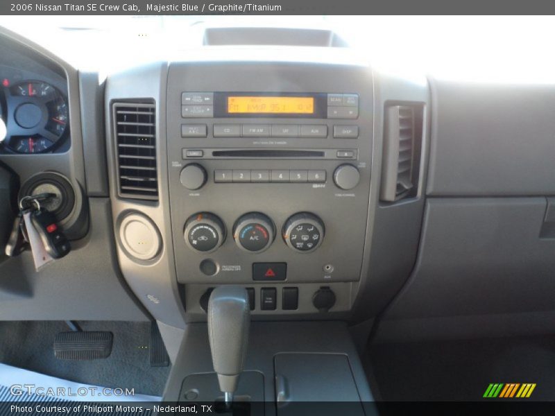 Majestic Blue / Graphite/Titanium 2006 Nissan Titan SE Crew Cab