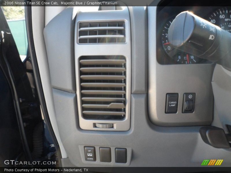 Majestic Blue / Graphite/Titanium 2006 Nissan Titan SE Crew Cab