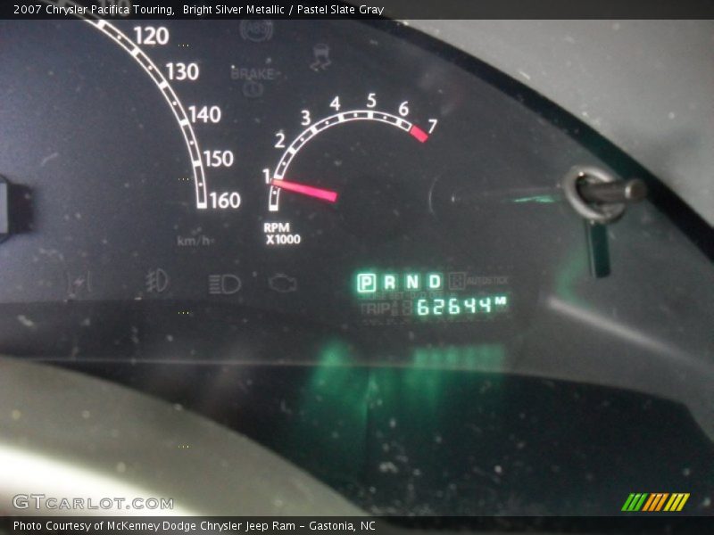 Bright Silver Metallic / Pastel Slate Gray 2007 Chrysler Pacifica Touring