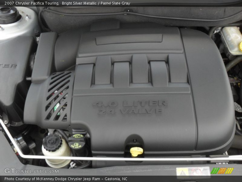 Bright Silver Metallic / Pastel Slate Gray 2007 Chrysler Pacifica Touring