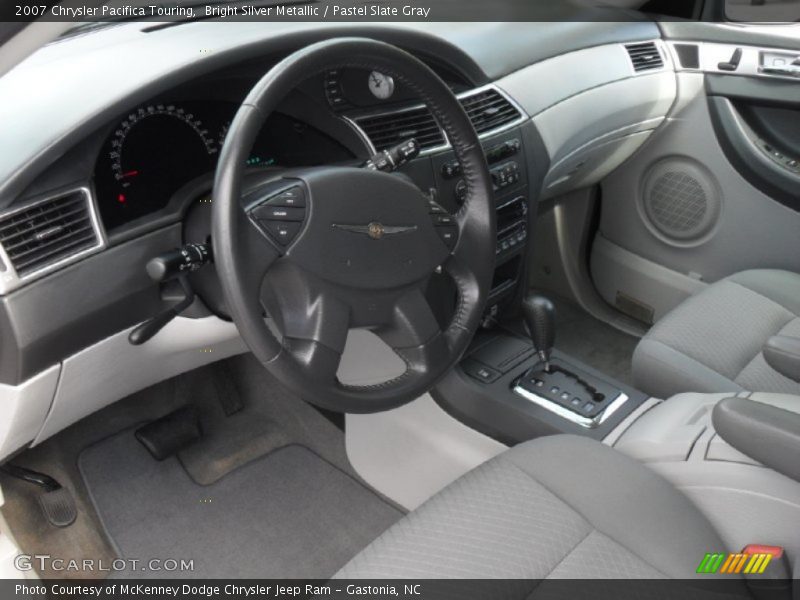 Bright Silver Metallic / Pastel Slate Gray 2007 Chrysler Pacifica Touring