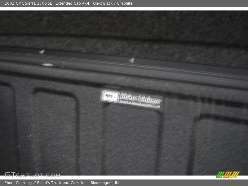 Onyx Black / Graphite 2002 GMC Sierra 1500 SLT Extended Cab 4x4