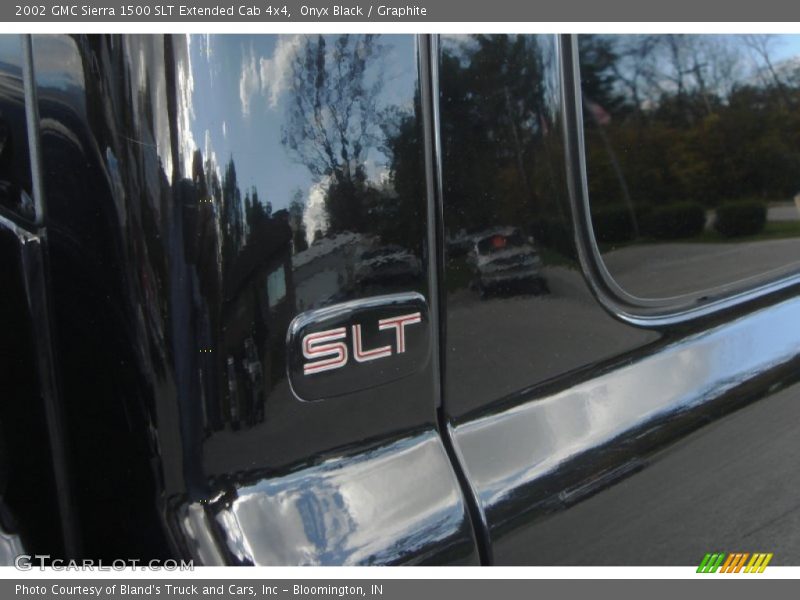 Onyx Black / Graphite 2002 GMC Sierra 1500 SLT Extended Cab 4x4