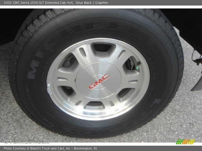 Onyx Black / Graphite 2002 GMC Sierra 1500 SLT Extended Cab 4x4