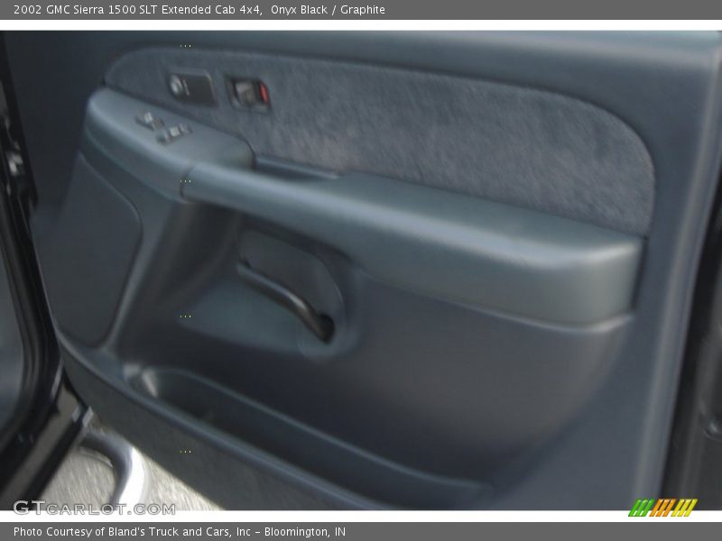 Onyx Black / Graphite 2002 GMC Sierra 1500 SLT Extended Cab 4x4