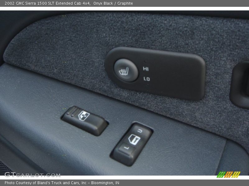 Onyx Black / Graphite 2002 GMC Sierra 1500 SLT Extended Cab 4x4