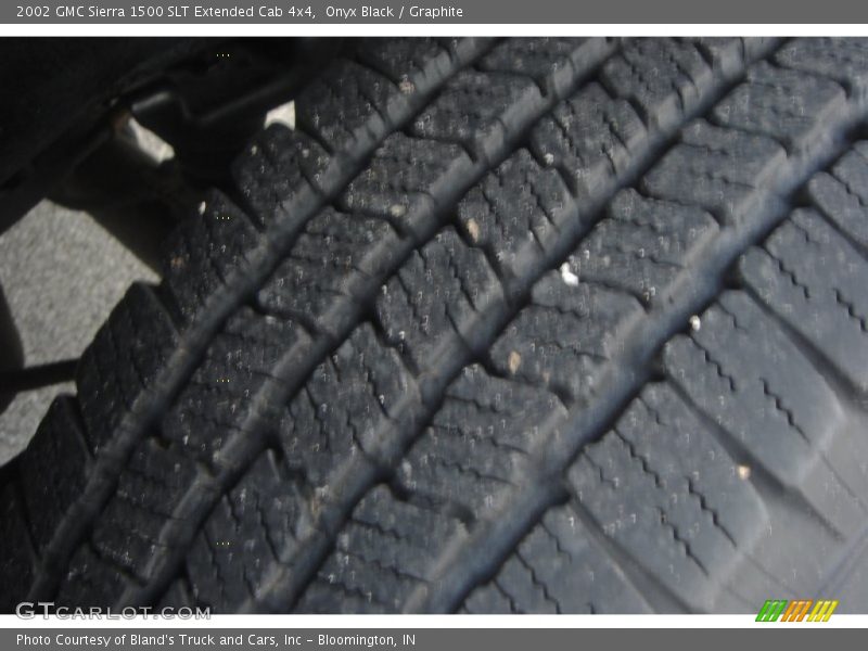 Onyx Black / Graphite 2002 GMC Sierra 1500 SLT Extended Cab 4x4
