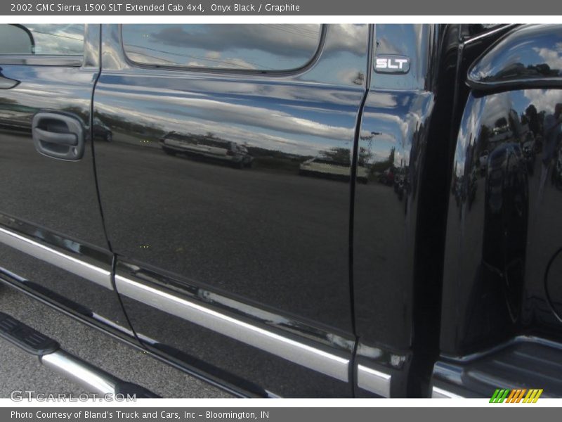 Onyx Black / Graphite 2002 GMC Sierra 1500 SLT Extended Cab 4x4