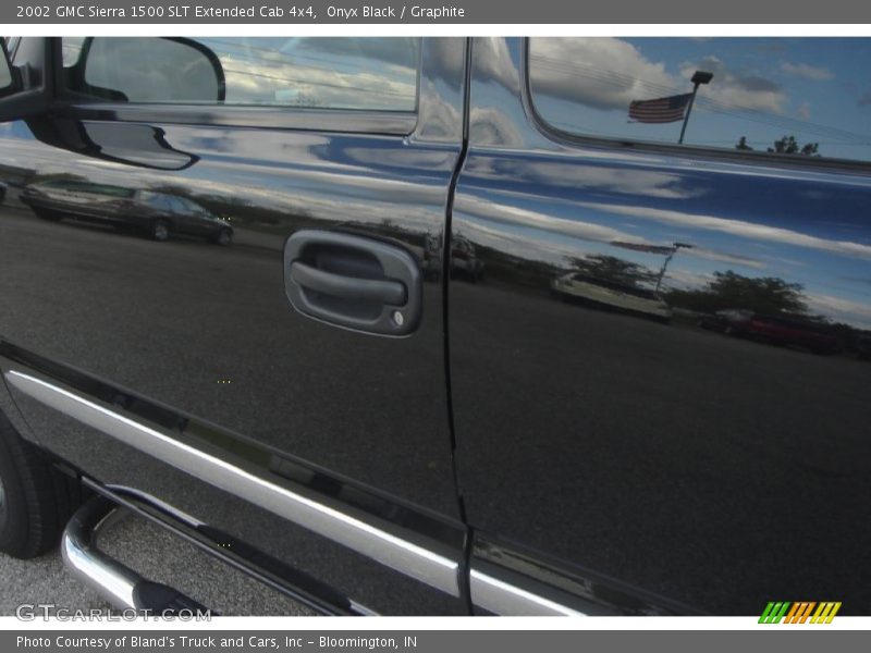 Onyx Black / Graphite 2002 GMC Sierra 1500 SLT Extended Cab 4x4