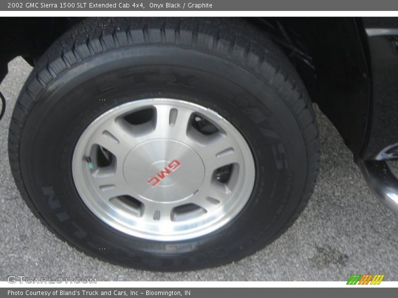 Onyx Black / Graphite 2002 GMC Sierra 1500 SLT Extended Cab 4x4
