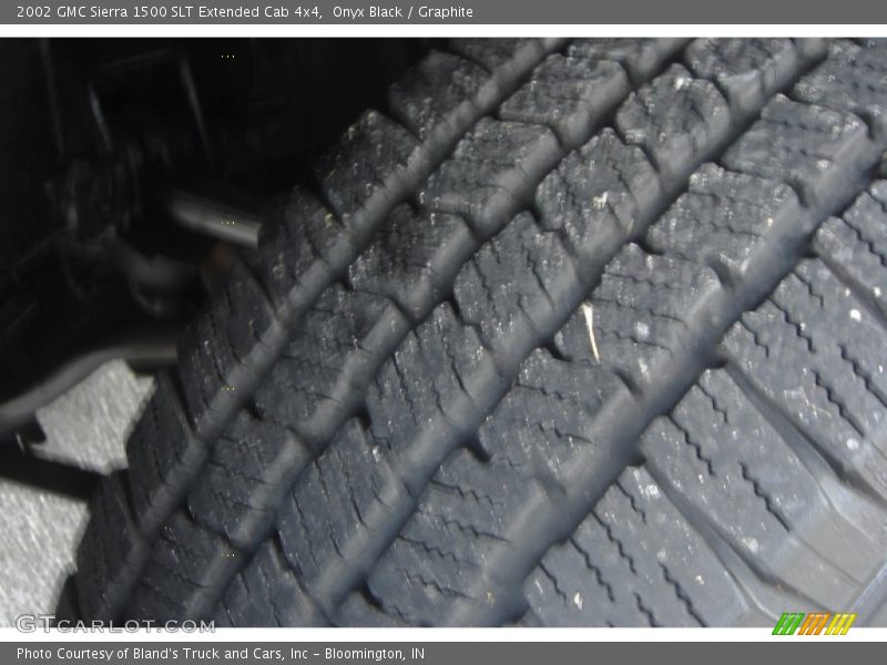 Onyx Black / Graphite 2002 GMC Sierra 1500 SLT Extended Cab 4x4
