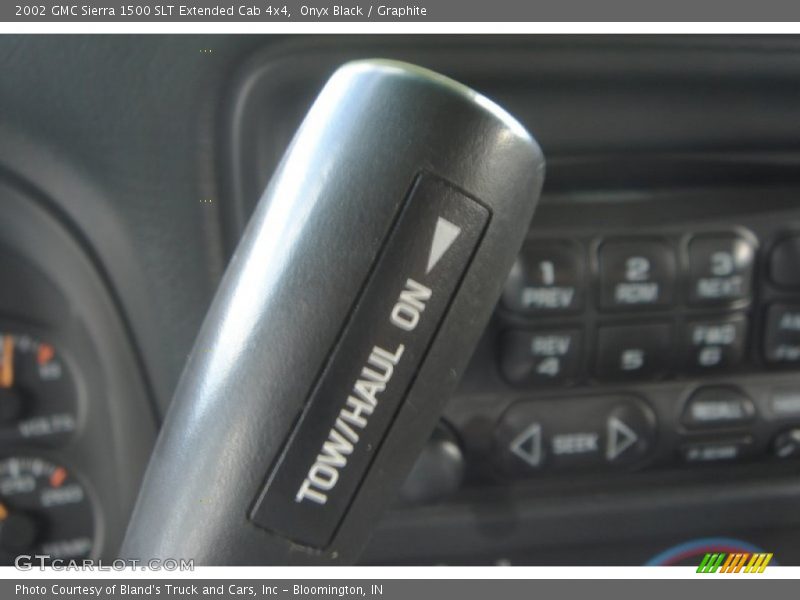 Onyx Black / Graphite 2002 GMC Sierra 1500 SLT Extended Cab 4x4