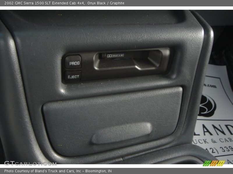 Onyx Black / Graphite 2002 GMC Sierra 1500 SLT Extended Cab 4x4
