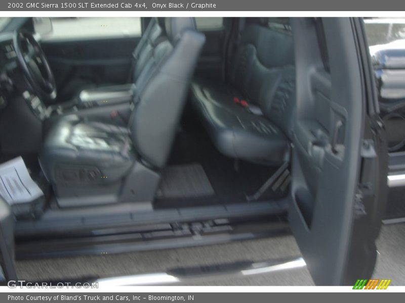 Onyx Black / Graphite 2002 GMC Sierra 1500 SLT Extended Cab 4x4