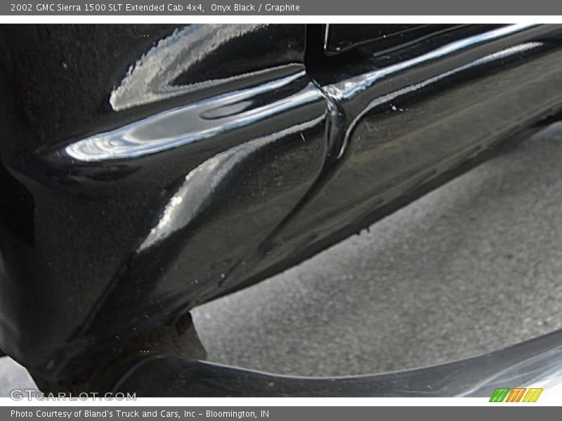 Onyx Black / Graphite 2002 GMC Sierra 1500 SLT Extended Cab 4x4