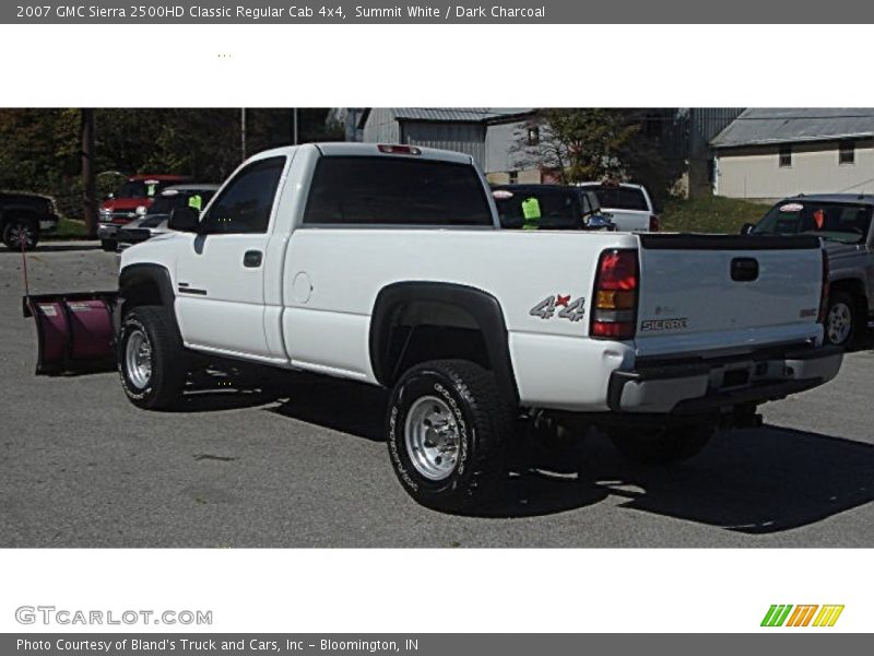 Summit White / Dark Charcoal 2007 GMC Sierra 2500HD Classic Regular Cab 4x4