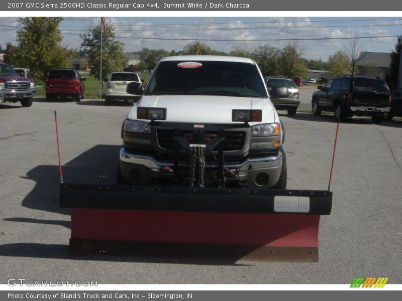 Summit White / Dark Charcoal 2007 GMC Sierra 2500HD Classic Regular Cab 4x4