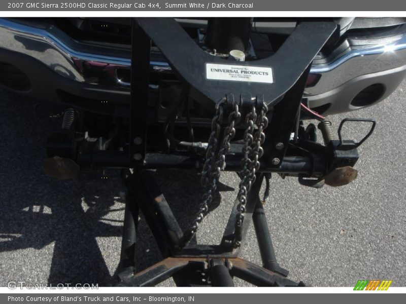 Summit White / Dark Charcoal 2007 GMC Sierra 2500HD Classic Regular Cab 4x4