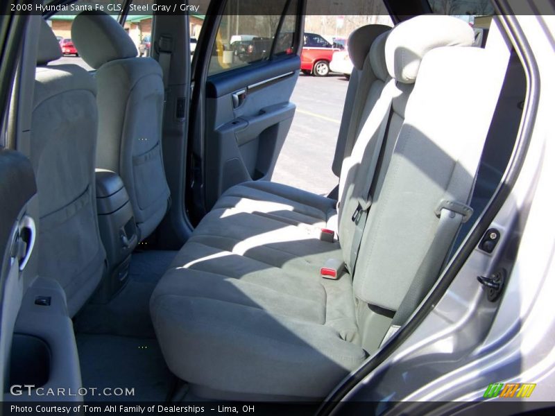 Steel Gray / Gray 2008 Hyundai Santa Fe GLS