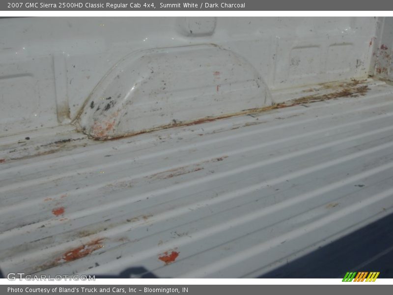 Summit White / Dark Charcoal 2007 GMC Sierra 2500HD Classic Regular Cab 4x4