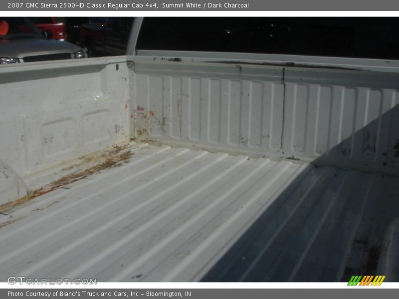 Summit White / Dark Charcoal 2007 GMC Sierra 2500HD Classic Regular Cab 4x4