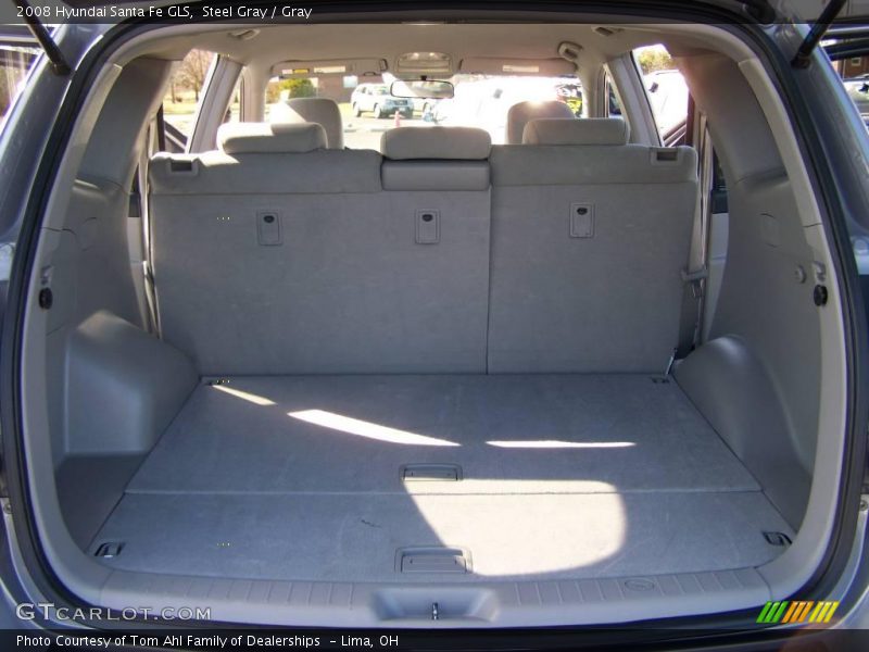 Steel Gray / Gray 2008 Hyundai Santa Fe GLS