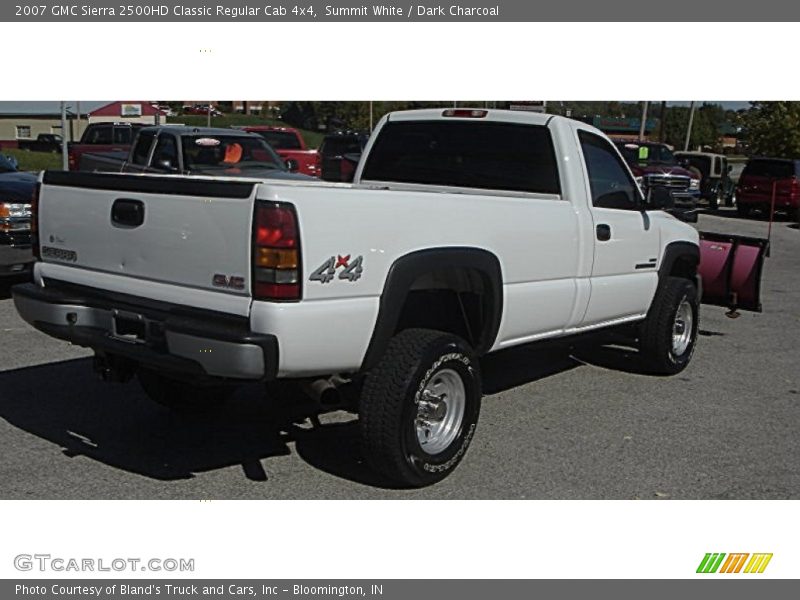 Summit White / Dark Charcoal 2007 GMC Sierra 2500HD Classic Regular Cab 4x4