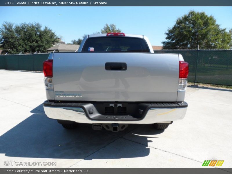 Silver Sky Metallic / Graphite 2012 Toyota Tundra CrewMax