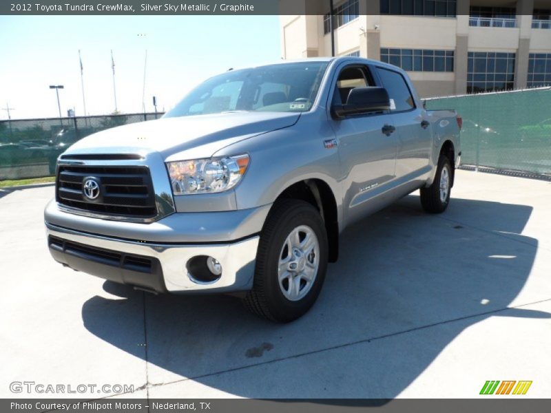 Silver Sky Metallic / Graphite 2012 Toyota Tundra CrewMax