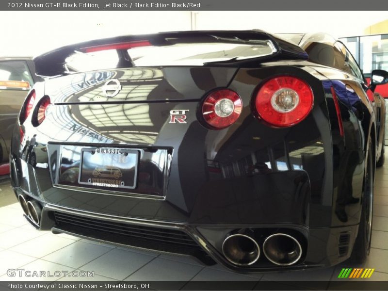 Jet Black / Black Edition Black/Red 2012 Nissan GT-R Black Edition