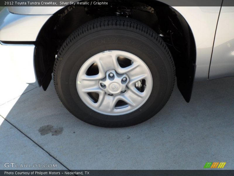 Silver Sky Metallic / Graphite 2012 Toyota Tundra CrewMax