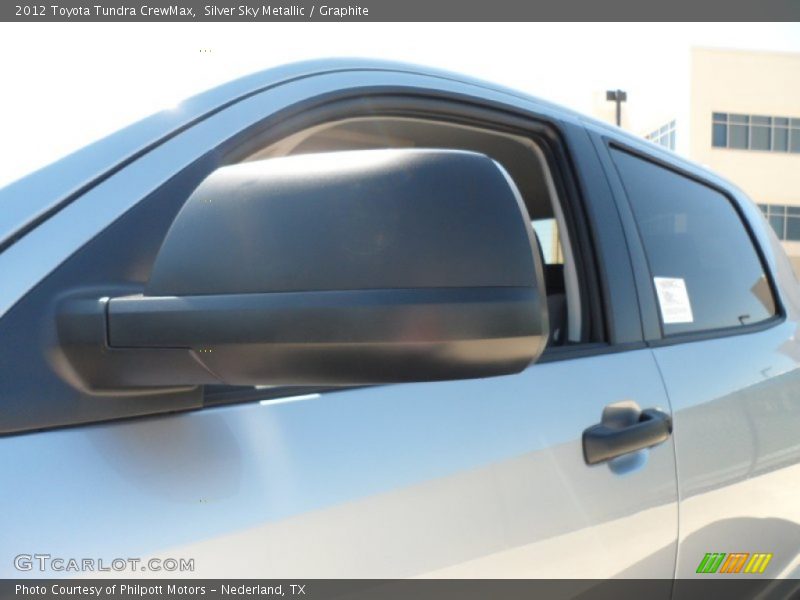 Silver Sky Metallic / Graphite 2012 Toyota Tundra CrewMax