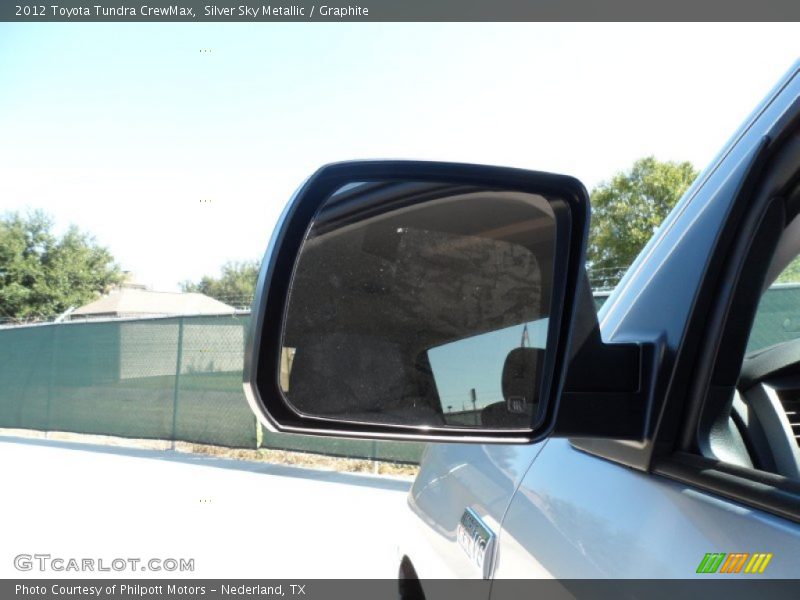 Silver Sky Metallic / Graphite 2012 Toyota Tundra CrewMax